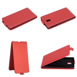 Nokia 3 2017 Pungetui Flip Cover (Rød)