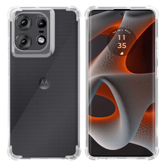 Motorola Moto Edge 50 Pro Cover TPU Etui (Gennemsigtig)
