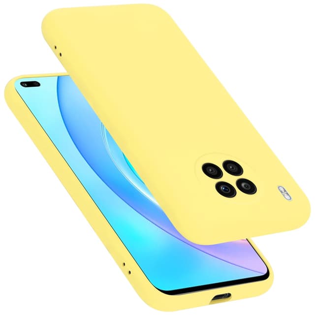 Honor 50 LITE silikondeksel case (gul)