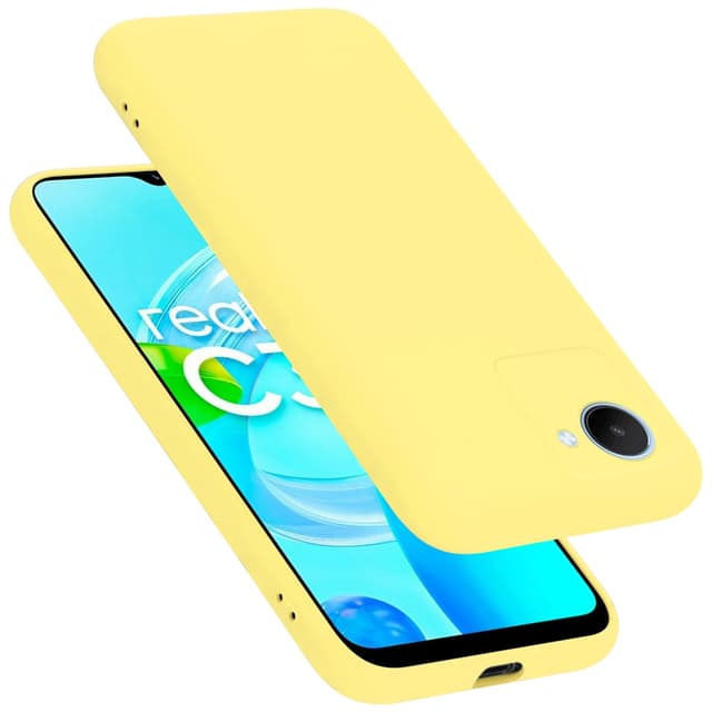 Realme C30 / Narzo 50i PRIME Cover Etui Case (Gul)
