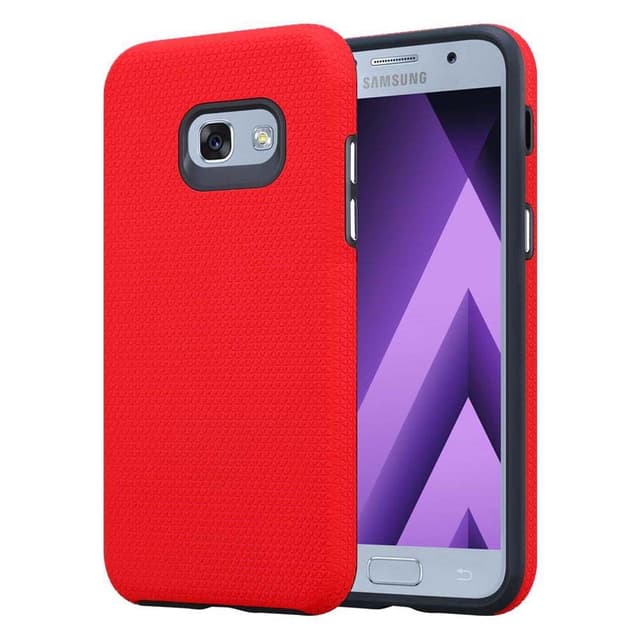 Samsung Galaxy A3 2017 Etui Case Cover (Rød)