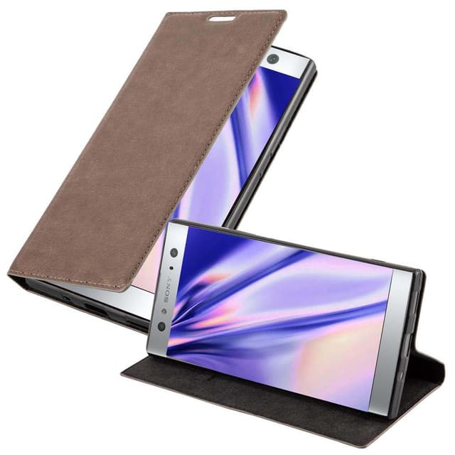 Sony Xperia XA2 ULTRA Skal Fodral Case (Brun)
