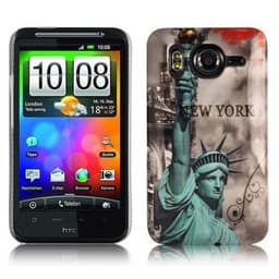 HTC Desire HD Etui Case Cover (Brun)