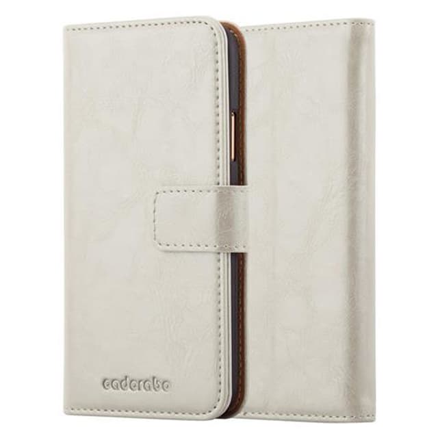 iPhone X / XS lommebokdeksel etui (brun)