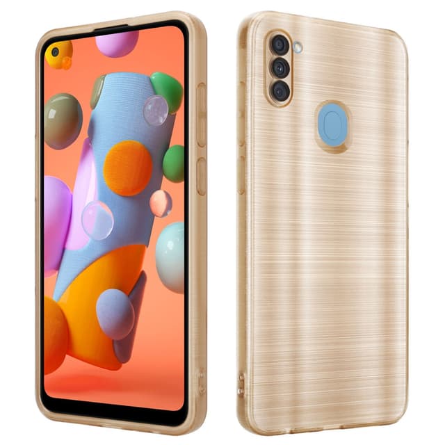 Suojakuori Samsung Galaxy A11 / M11 Kotelo (kulta)