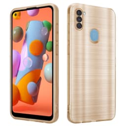 Suojakuori Samsung Galaxy A11 / M11 Suojakotelo (kulta)