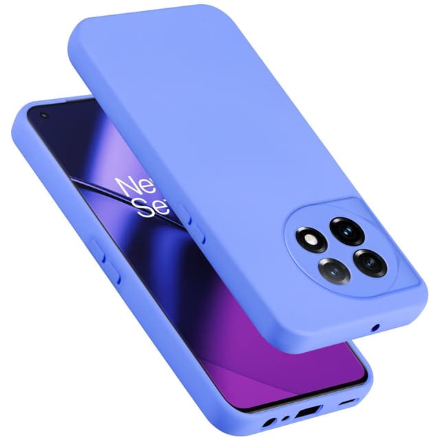 OnePlus 11 5G silikondeksel case (Lilla)
