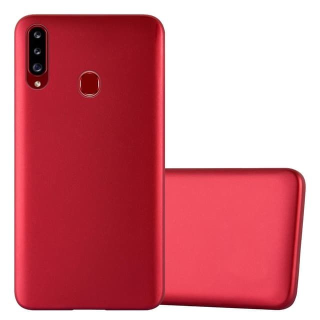 Samsung Galaxy A20s Suojakuori Kotelo (Punainen)