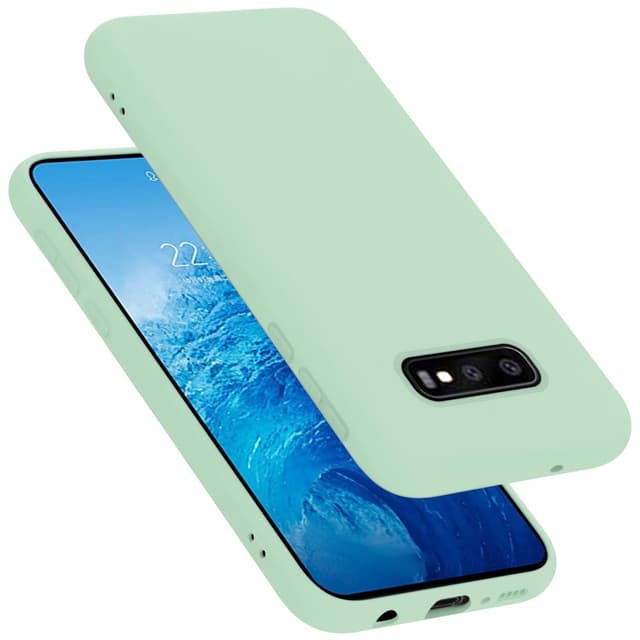 Samsung Galaxy S10e Skal Fodral Case (Grön)