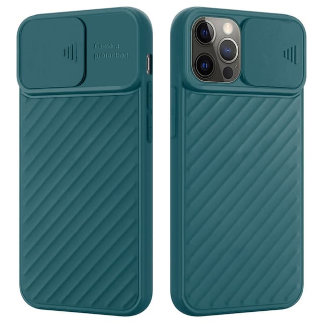 iPhone 12 PRO MAX Cover Etui Case (Grøn)