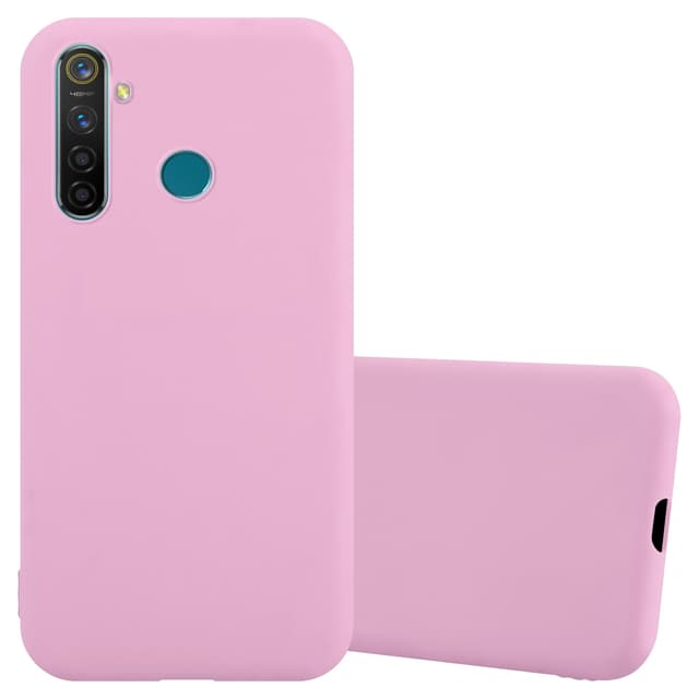 Cover Realme 5 PRO / Realme Q Etui Case (Lyserød)