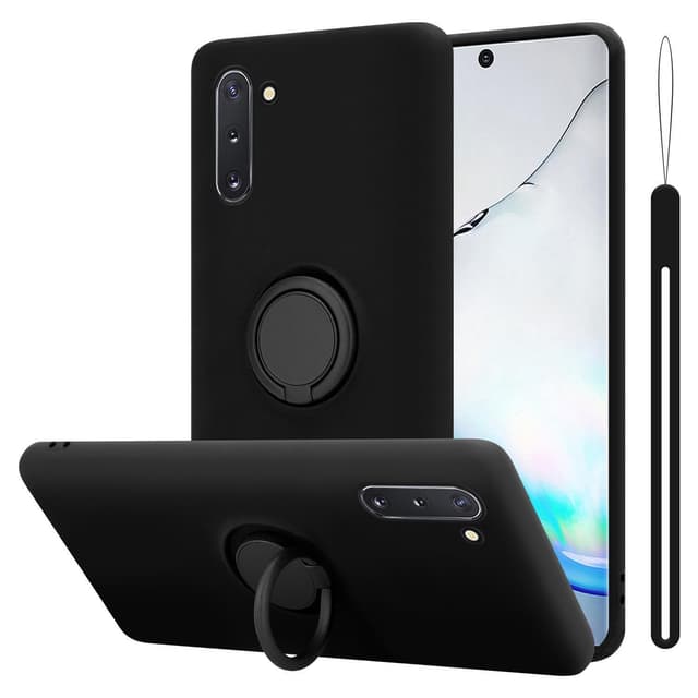 Deksel Samsung Galaxy NOTE 10 Ring Case (svart)