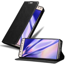 Alcatel 5 lommebokdeksel case (svart)