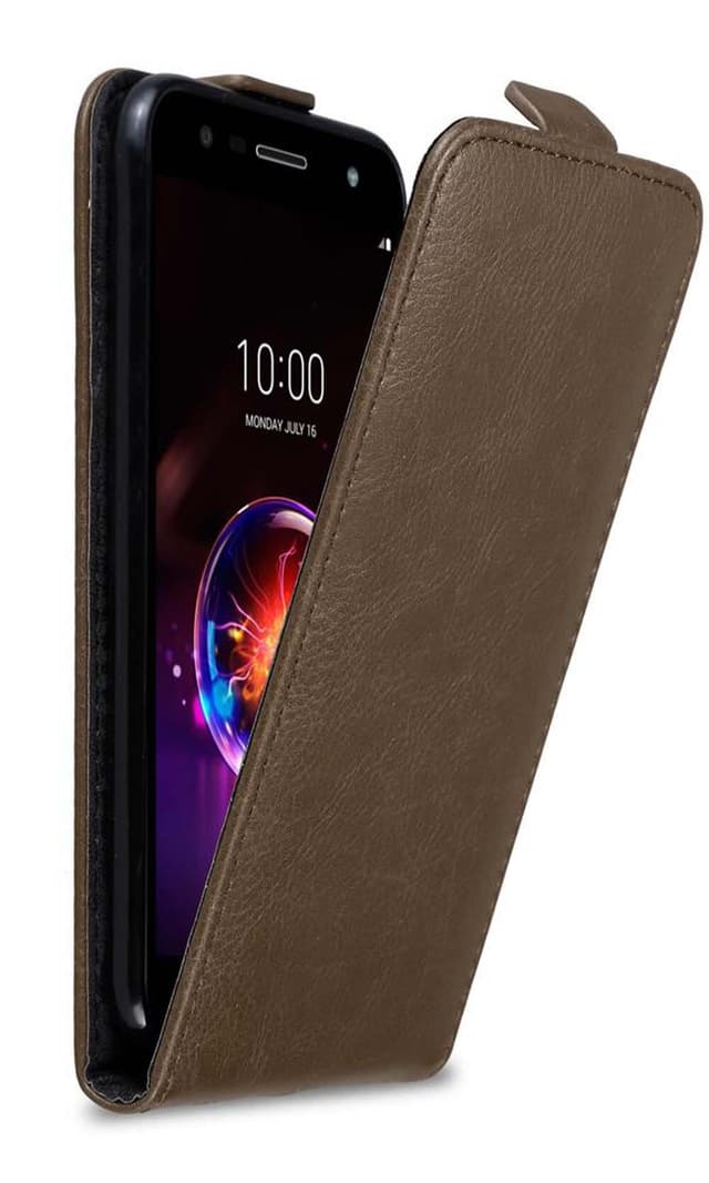 LG X POWER 3 Flipfodral Skal (Brun)