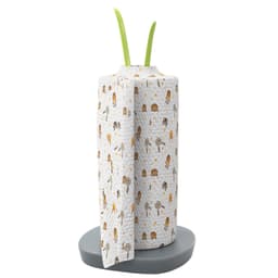 Papirhåndklædeholder i bladlook fritstående 32,5 cm