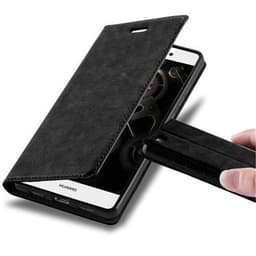 Huawei P8 LITE 2015 lommebokdeksel deksel (svart)