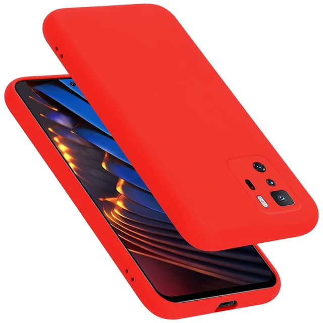 Xiaomi POCO X3 GT silikondeksel case (rød)