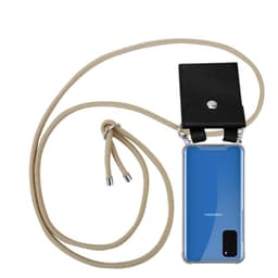 Skal Samsung Galaxy S20 Fodral Kedja (Brun)