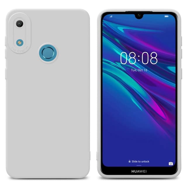 Huawei Y6 2019 Suojakuori Kotelo (Valkoinen)