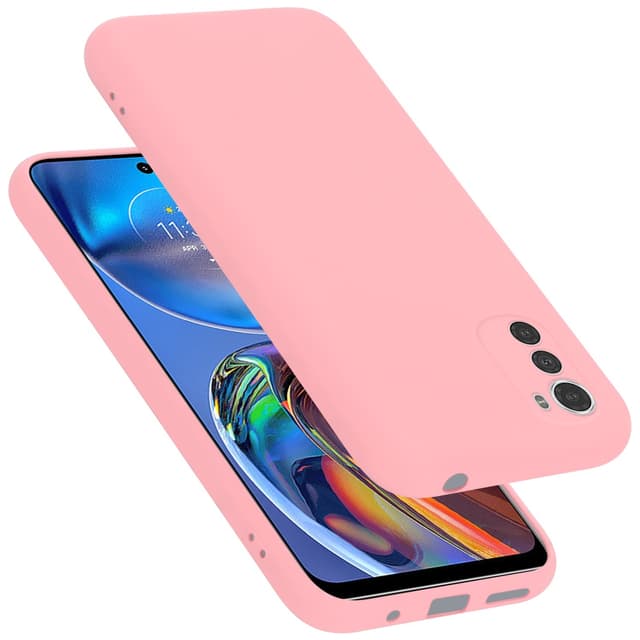 Motorola MOTO E32 4G / E32S Skal Fodral Case (Rosa)