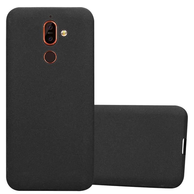 Skal Nokia 7 PLUS Fodral Case (Svart)