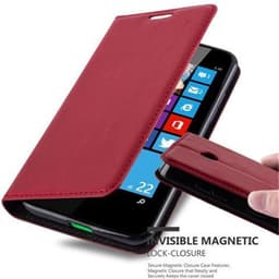 Nokia Lumia 630 / 635 Skal Fodral Case (Röd)