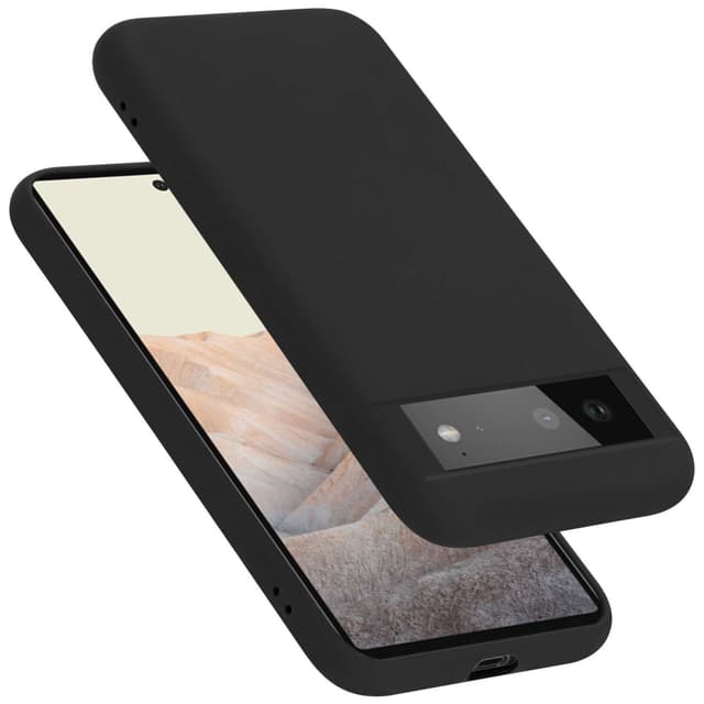 Google PIXEL 6 Suojakuori Kotelo Case (Musta)