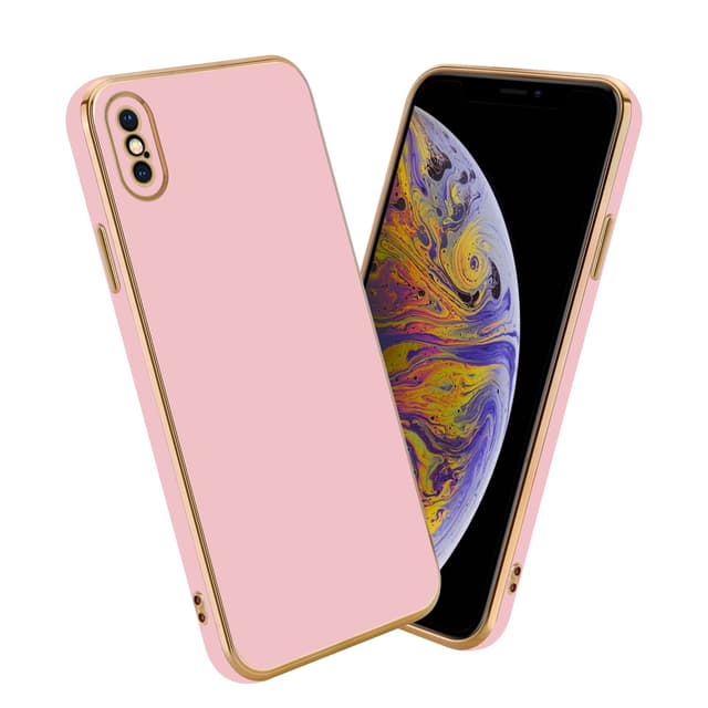 iPhone X / XS Skal Fodral Case (Rosa)