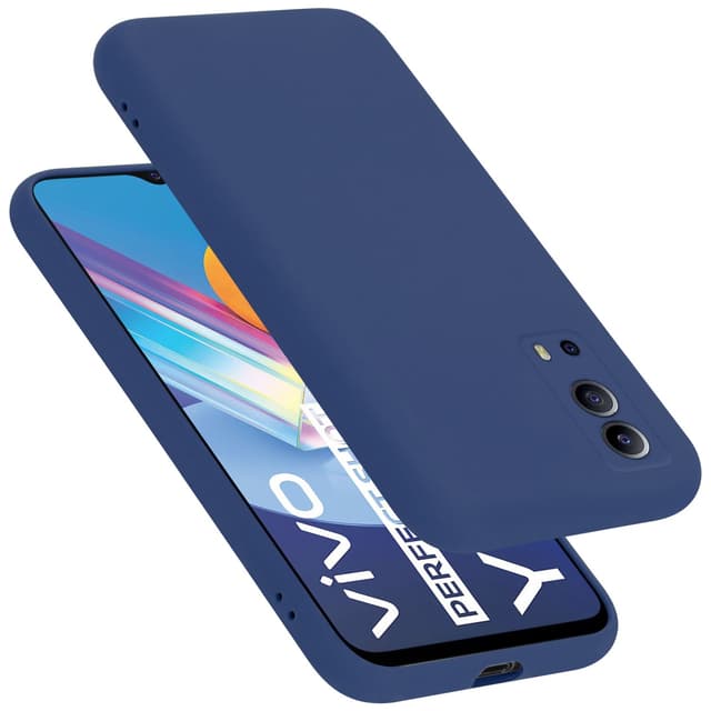 Vivo Y52 5G / Y72 5G Cover Etui Case (Blå)