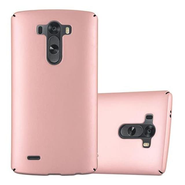 LG G3 Suojakuori Kotelo Cover (Vaaleanpunainen)