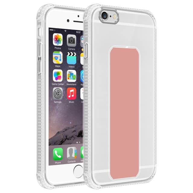 iPhone 6 / 6S Suojakuori Kotelo (Vaaleanpunainen)