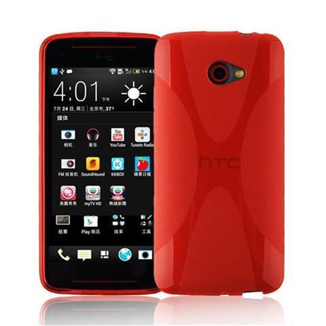 HTC BUTTERFLY S Etui Case Cover (Rød)