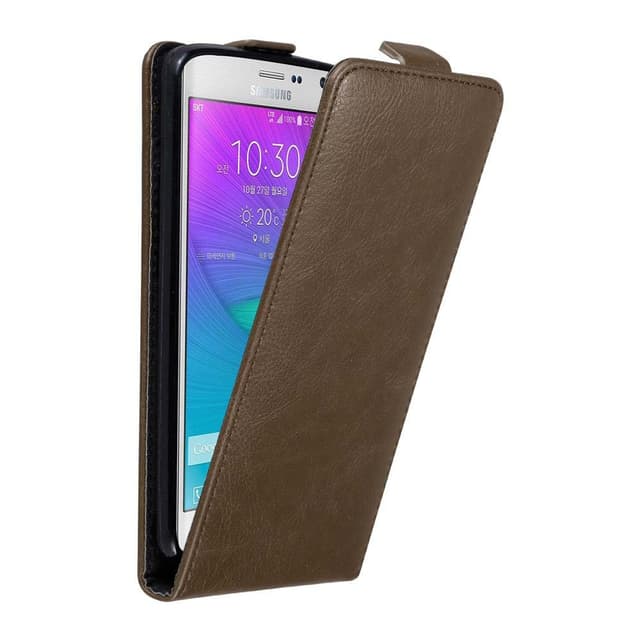 Samsung Galaxy NOTE EDGE Flipfodral Skal (Brun)