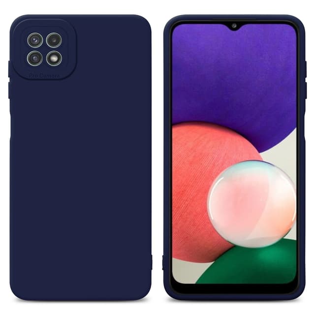 Samsung Galaxy A22 5G Cover Etui Case (Blå)
