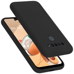 LG K41S Skal Fodral Case Cover (Svart)