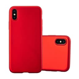 iPhone X / XS Cover Etui Case (Rød)