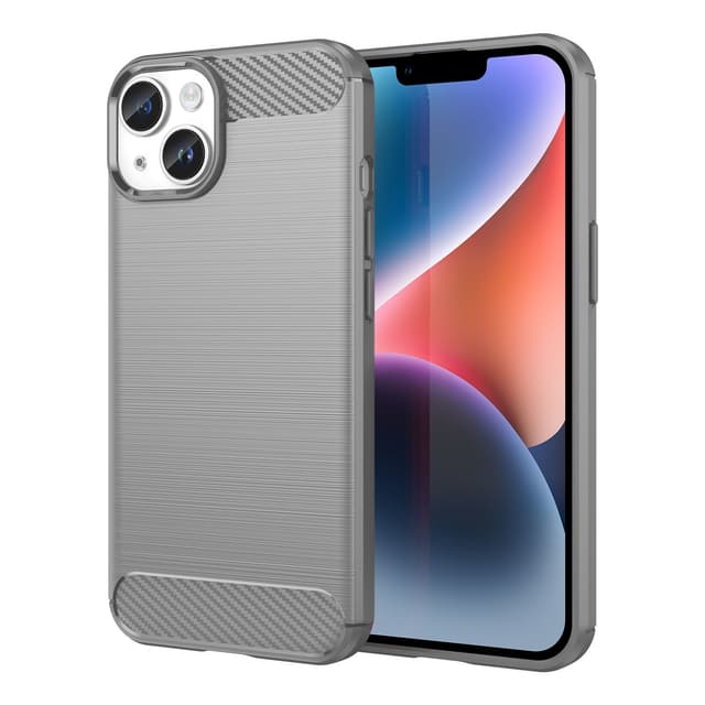 iPhone 14 PLUS Skal Fodral Case (Grå)