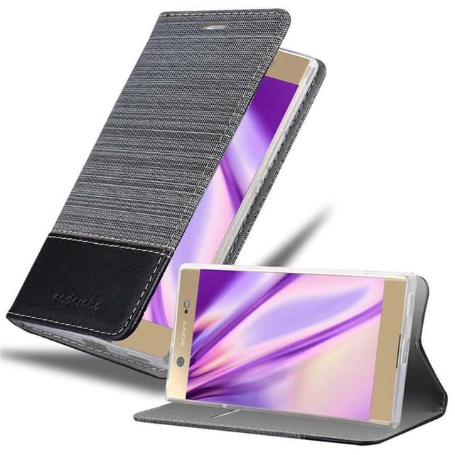 Sony Xperia XA1 ULTRA Plånboksfodral Skal (Grå)