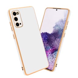 Samsung Galaxy S20 Suojakuori Cover (Valkoinen)