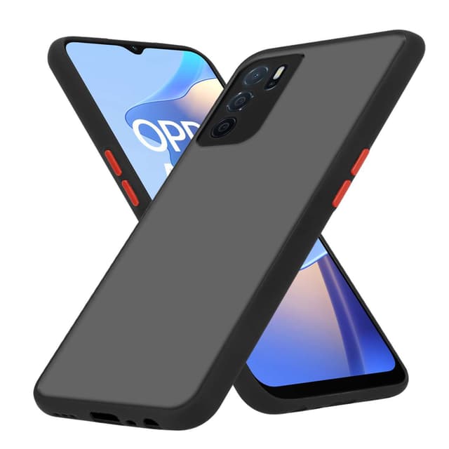 Oppo A16s / A54s Skal Fodral Case (Svart)