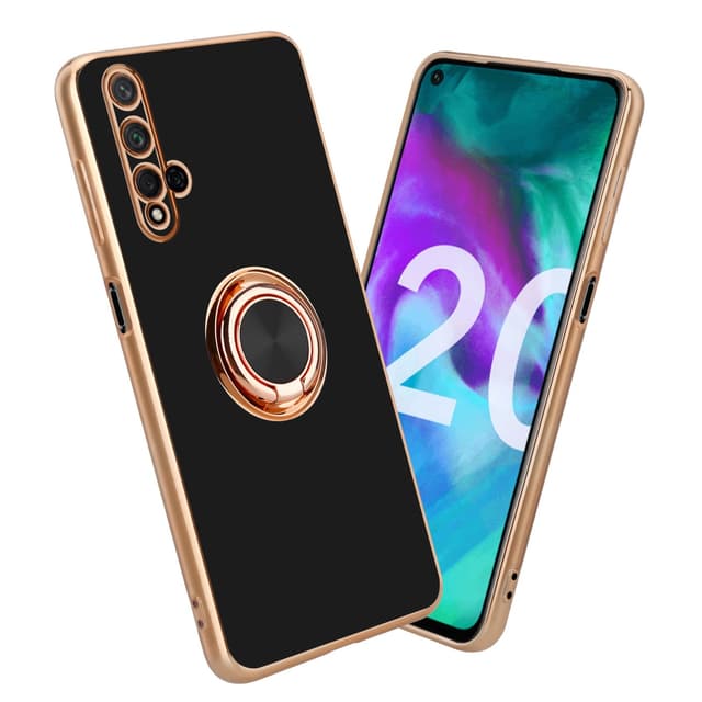 Honor 20 / 20S / Huawei NOVA 5T Cover Etui Case (Sort)