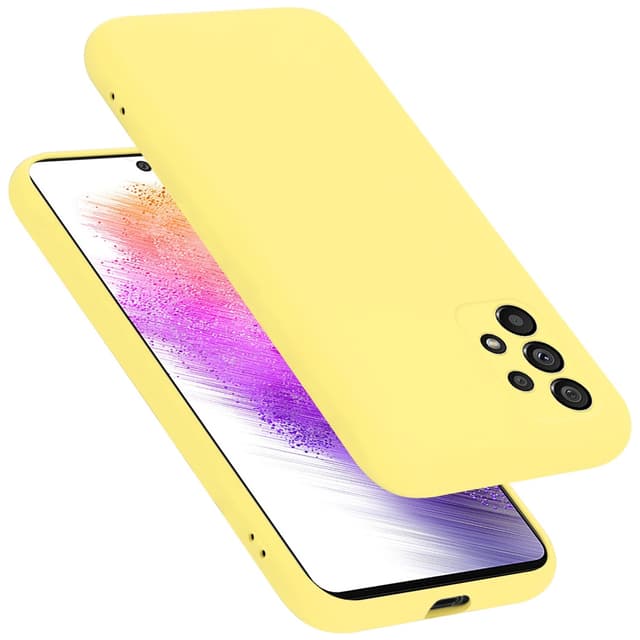 Samsung Galaxy A73 5G Cover Etui Case (Gul)