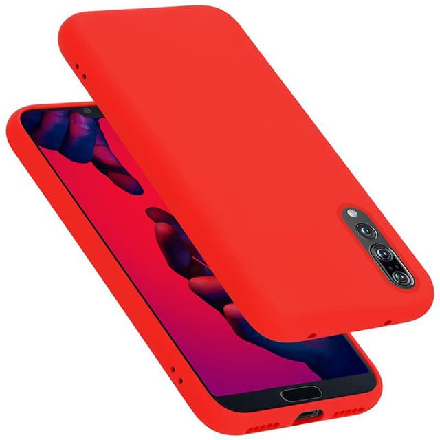 Huawei P20 PRO / P20 PLUS Skal Fodral Case (Röd)