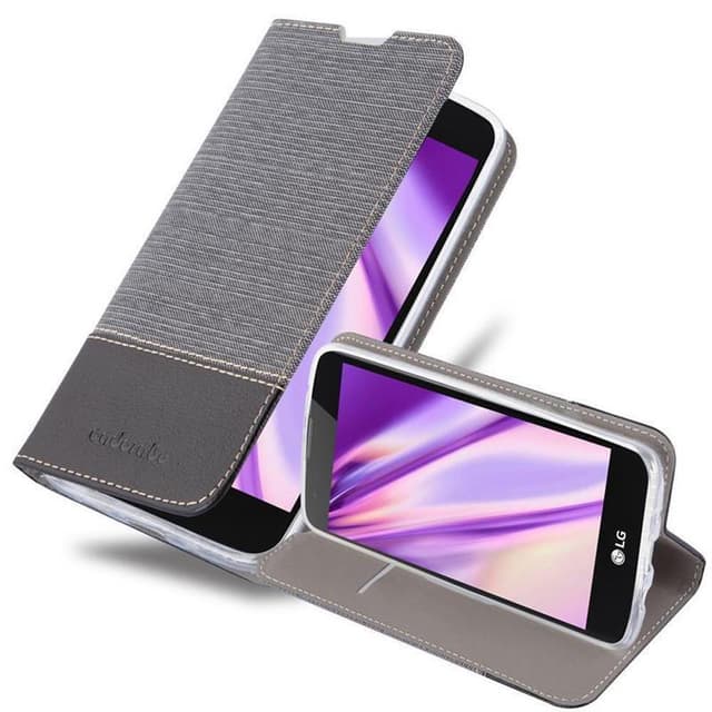 LG K8 2016 Pungetui Cover Case (Grå)