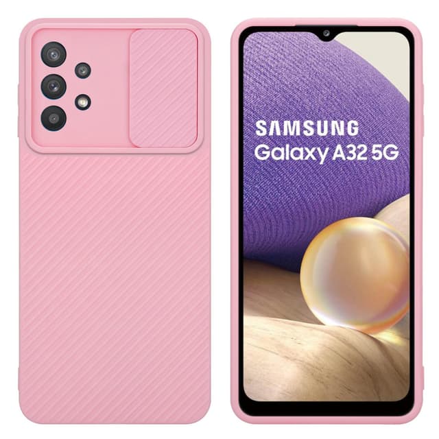 Samsung Galaxy A32 5G Cover Etui Case (Lyserød)