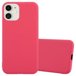 iPhone 12 MINI deksel tpu case cover (rød)