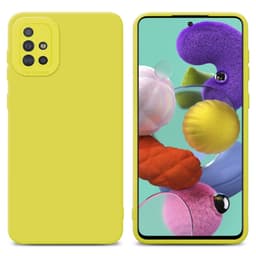 Samsung Galaxy A51 4G / M40s Deksel cover case (gul)