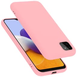 Samsung Galaxy A22 5G Cover Etui Case (Lyserød)
