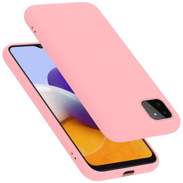 Samsung Galaxy A22 5G Skal Fodral Case (Rosa)