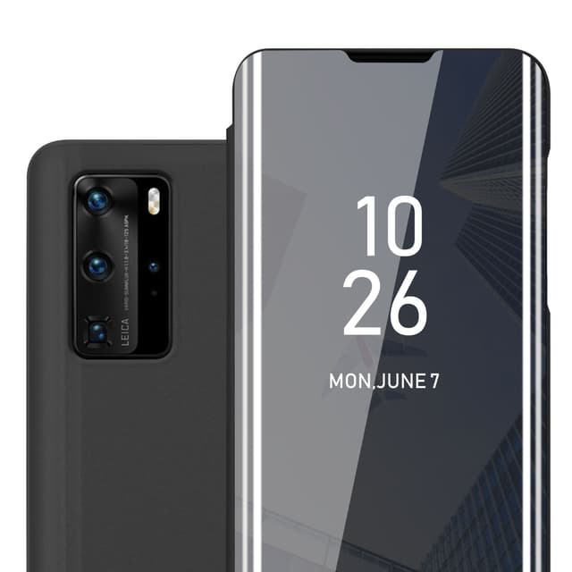 Huawei P40 PRO / P40 PRO+ Plånboksfodral Skal (Svart)